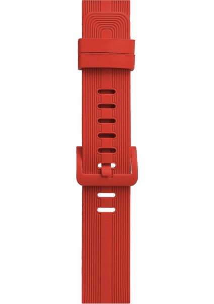 Watch 2 3 4 5 6 7 8 9 Se 42 44 45 49MM Uyumlu Lonicey Silikon Kordon Scarlet