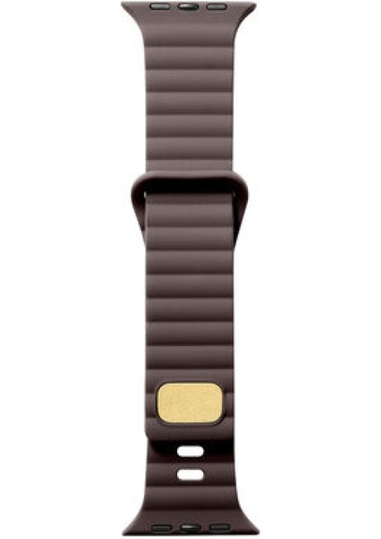 Watch 2 3 4 5 6 7 8 9 Se 42 44 45 49MM Uyumlu Gralow Silikon Kordon Brownie