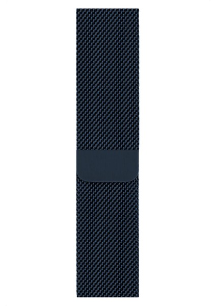 Watch 2 3 4 5 6 7 8 9 Se 42 44 45 49MM Uyumlu Milano Çelik Kordon Safir