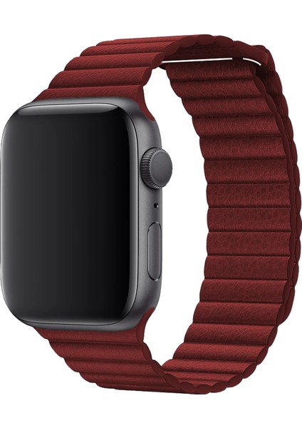 Watch 2 3 4 5 6 7 8 9 Se 38 40 41MM Uyumlu Klasik Deri Kordon Plum fiyatları