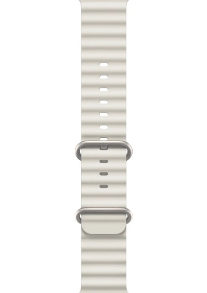 Watch 2 3 4 5 6 7 8 9 Se 42 44 45 49MM Uyumlu Ocean Silikon Kordon Moonlight