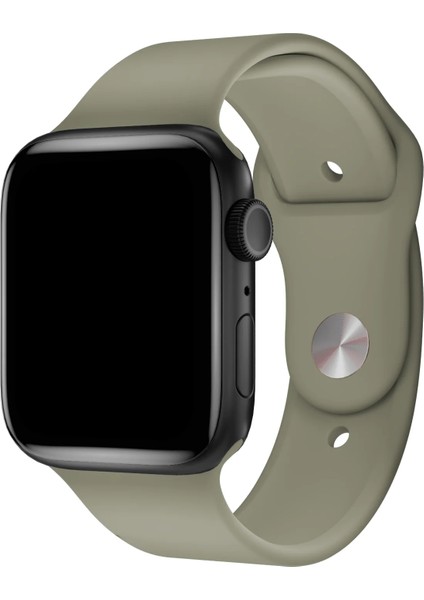 Watch 2 3 4 5 6 7 8 9 Se 38 40 41MM Uyumlu Spor Silikon Kordon Olive Yeşil Kayış fiyatları