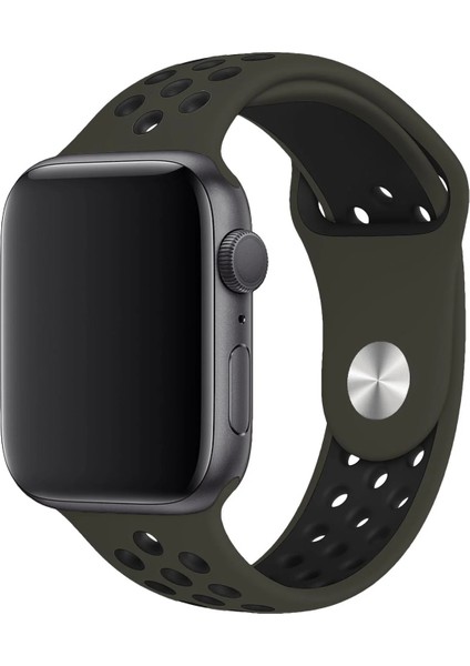 Watch 2 3 4 5 6 7 8 9 Se 38 40 41MM Uyumlu Delikli Spor Silikon Kordon Crate fiyatları