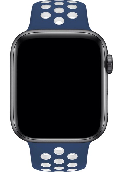 Watch 2 3 4 5 6 7 8 9 Se 38 40 41MM Uyumlu Delikli Spor Silikon Kordon Fraxi modelleri