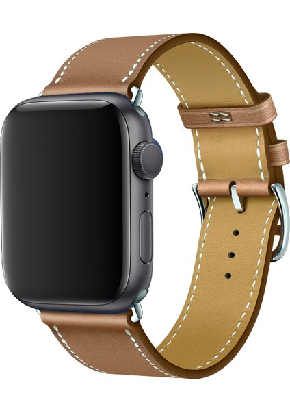 Watch 2 3 4 5 6 7 8 9 Se 38 40 41MM Uyumlu Hide Deri Kordon Craig