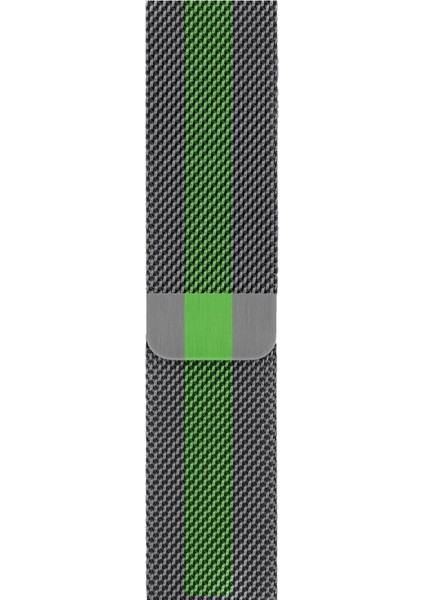 Watch 2 3 4 5 6 7 8 9 Se 42 44 45 49MM Uyumlu Milano Çelik Kordon Green Road