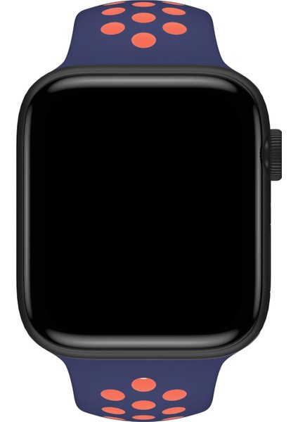 Watch 2 3 4 5 6 7 8 9 Se 42 44 45 49MM Uyumlu Delikli Spor Silikon Kordon Brutia modelleri