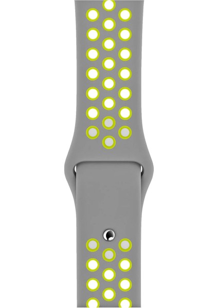 Watch 2 3 4 5 6 7 8 9 Se 38 40 41MM Uyumlu Delikli Spor Silikon Kordon Tilia