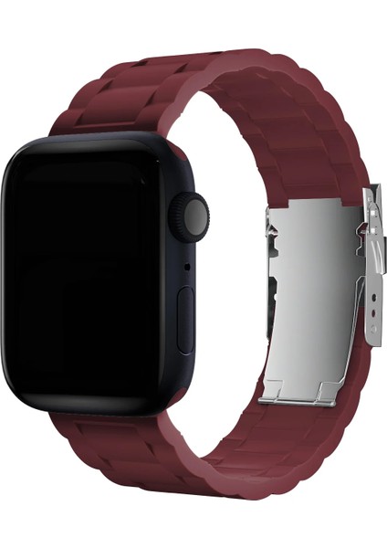 Watch 2 3 4 5 6 7 8 9 Se 38 40 41MM Uyumlu Compatible Silikon Kordon Alfre fiyatları