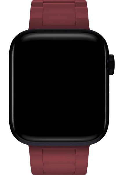 Watch 2 3 4 5 6 7 8 9 Se 38 40 41MM Uyumlu Compatible Silikon Kordon Alfre modelleri