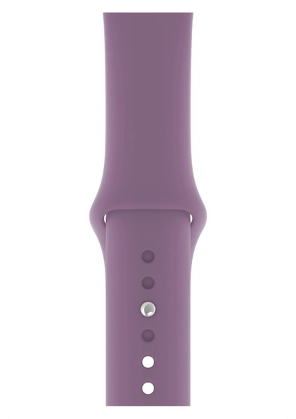 Watch 2 3 4 5 6 7 8 9 Se 38 40 41MM Uyumlu Spor Silikon Kordon Lavanta