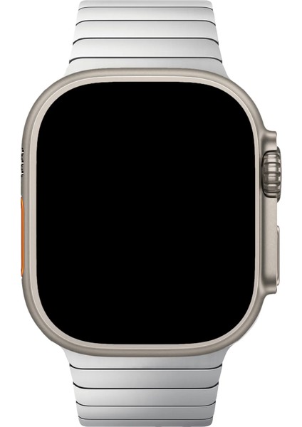 Watch 2 3 4 5 6 7 8 9 Se 38 40 41MM Uyumlu Alya Çelik Kordon Gri modelleri