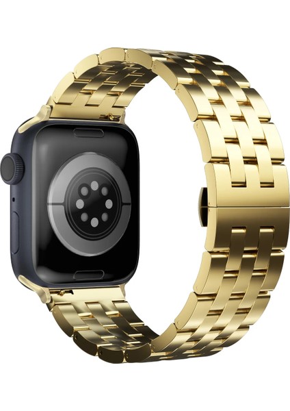 Watch 2 3 4 5 6 7 8 9 Se 38 40 41MM Uyumlu Brave Çelik Kordon Gold fiyatları