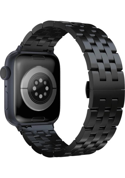 Watch 2 3 4 5 6 7 8 9 Se 42 44 45 49MM Uyumlu Brave Çelik Kordon Siyah fiyatları