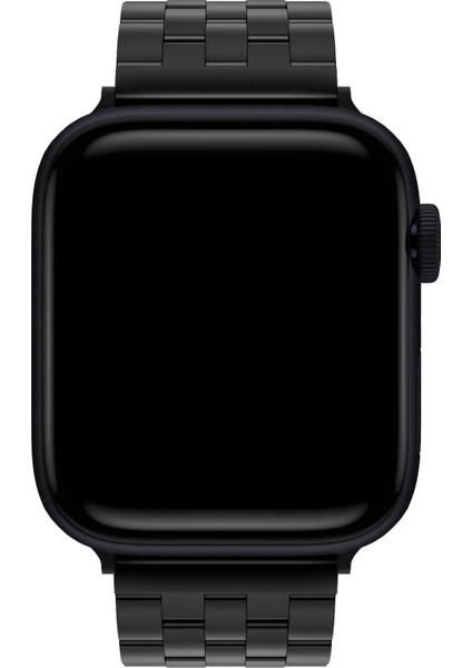 Watch 2 3 4 5 6 7 8 9 Se 42 44 45 49MM Uyumlu Brave Çelik Kordon Siyah modelleri