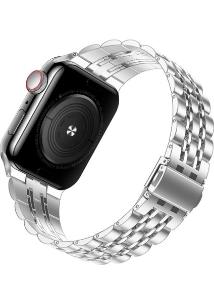 Watch 2 3 4 5 6 7 8 9 Se 38 40 41MM Uyumlu Luxa Çelik Kordon Ivory modelleri