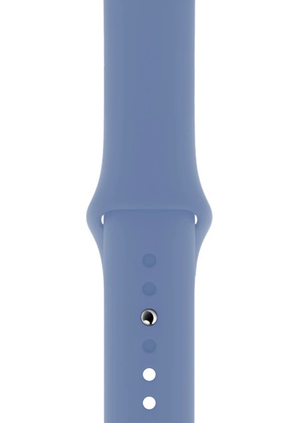 Watch 2 3 4 5 6 7 8 9 Se 38 40 41MM Uyumlu Spor Silikon Kordon Kristal Mavi Kayış