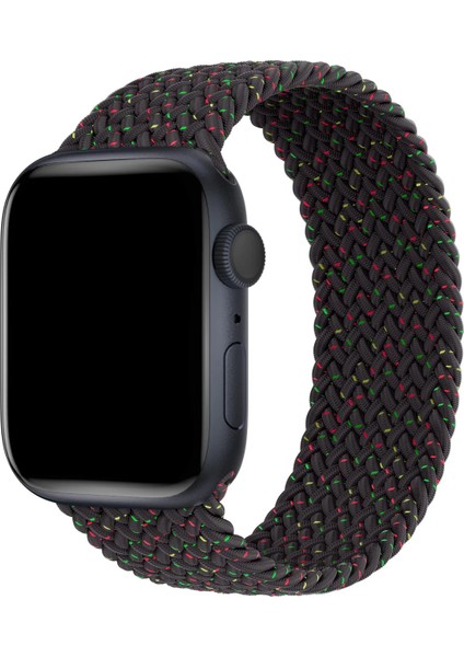 Watch 2 3 4 5 6 7 8 9 Se 42 44 45 49MM Uyumlu Örgü Loop Kordon Black Hued Small Beden fiyatları