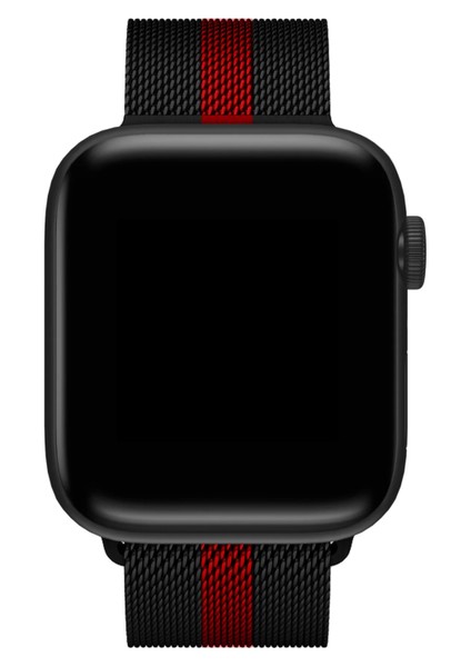 Watch 2 3 4 5 6 7 8 9 Se 42 44 45 49MM Uyumlu Milano Çelik Kordon Via Red modelleri