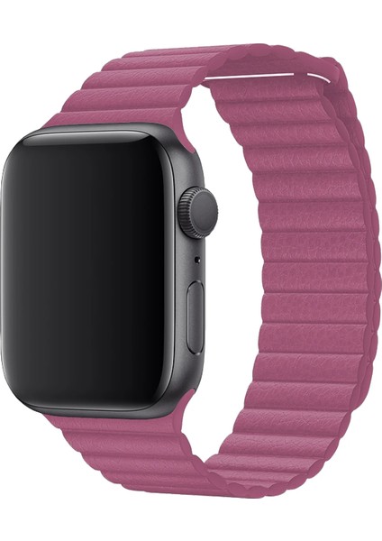 Watch 2 3 4 5 6 7 8 9 Se 38 40 41MM Uyumlu Klasik Deri Kordon Pink fiyatları