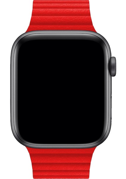 Watch 2 3 4 5 6 7 8 9 Se 42 44 45 49MM Uyumlu Klasik Deri Kordon Red modelleri