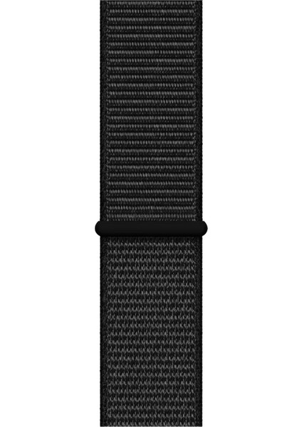 Watch 2 3 4 5 6 7 8 9 Se 38 40 41MM Uyumlu Spor Loop Kordon Light Black