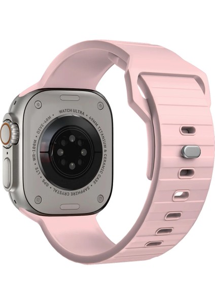 Watch 2 3 4 5 6 7 8 9 Se 42 44 45 49MM Uyumlu Arwit Silikon Kordon Rosey