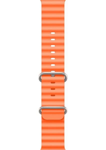 Watch 2 3 4 5 6 7 8 9 Se 38 40 41MM Uyumlu Ocean Silikon Kordon Rily