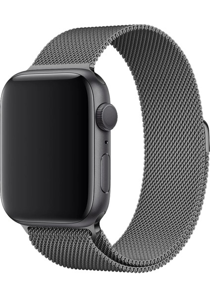 Watch 2 3 4 5 6 7 8 9 Se 38 40 41MM Uyumlu Milano Çelik Kordon Space Gray fiyatları