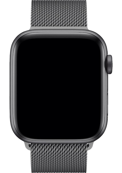 Watch 2 3 4 5 6 7 8 9 Se 38 40 41MM Uyumlu Milano Çelik Kordon Space Gray modelleri