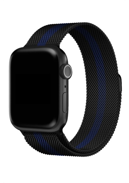 Watch 2 3 4 5 6 7 8 9 Se 42 44 45 49MM Uyumlu Milano Çelik Kordon Blue Road fiyatları