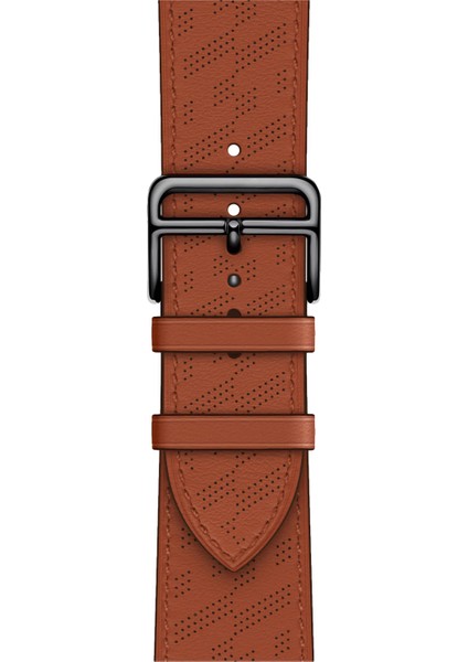 Watch 2 3 4 5 6 7 8 9 Se 42 44 45 49MM Uyumlu Hole Leather Kordon Rust