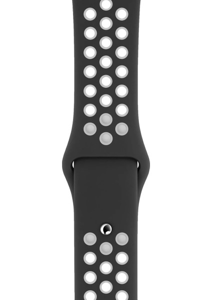 Watch 2 3 4 5 6 7 8 9 Se 38 40 41MM Uyumlu Delikli Spor Silikon Kordon Wiste