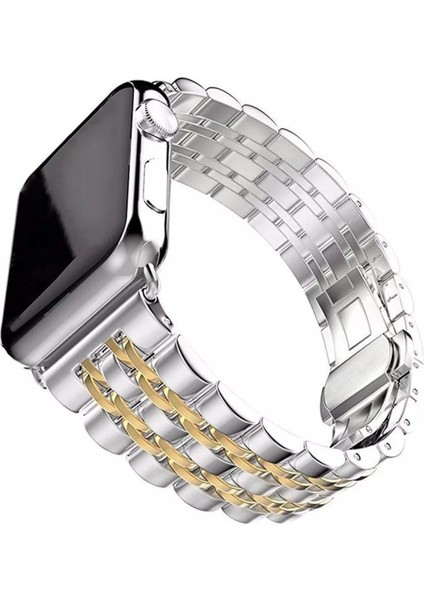 Watch 2 3 4 5 6 7 8 9 Se 38 40 41MM Uyumlu Steel Çelik Kordon Gold fiyatları