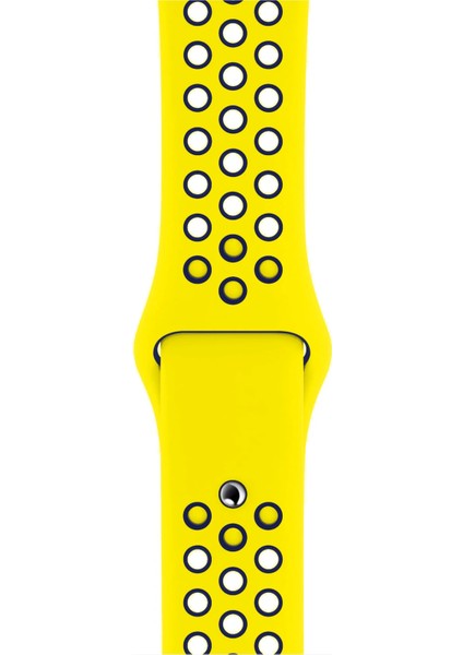 Watch 2 3 4 5 6 7 8 9 Se 42 44 45 49MM Uyumlu Delikli Spor Silikon Kordon Martinel