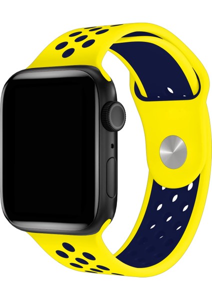 Watch 2 3 4 5 6 7 8 9 Se 42 44 45 49MM Uyumlu Delikli Spor Silikon Kordon Martinel fiyatları