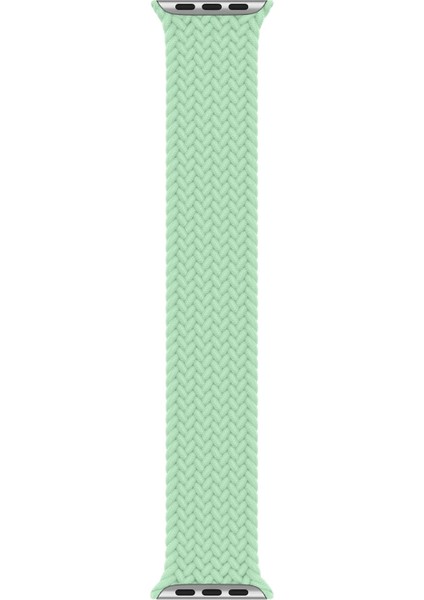 Watch 2 3 4 5 6 7 8 9 Se 42 44 45 49MM Uyumlu Örgü Loop Kordon Deniz Yeşil Kayışi Large Beden