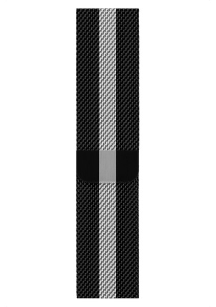 Watch 2 3 4 5 6 7 8 9 Se 42 44 45 49MM Uyumlu Milano Çelik Kordon Beyaz Kayış Road