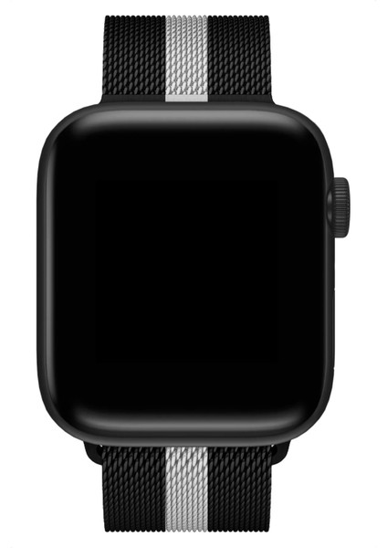 Watch 2 3 4 5 6 7 8 9 Se 42 44 45 49MM Uyumlu Milano Çelik Kordon Beyaz Kayış Road modelleri