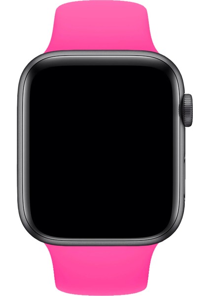 Watch 2 3 4 5 6 7 8 9 Se 38 40 41MM Uyumlu Spor Silikon Kordon Şeker Pembe modelleri