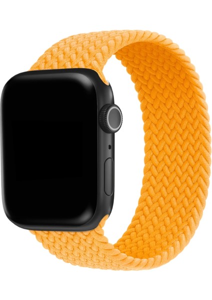 Watch 2 3 4 5 6 7 8 9 Se 38 40 41MM Uyumlu Örgü Loop Kordon Sari Large Beden fiyatları