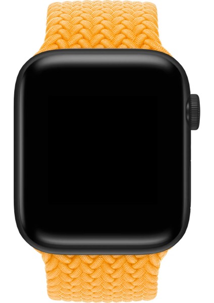 Watch 2 3 4 5 6 7 8 9 Se 38 40 41MM Uyumlu Örgü Loop Kordon Sari Large Beden modelleri