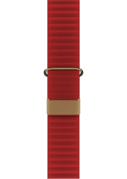 Watch 2 3 4 5 6 7 8 9 Se 38 40 41MM Uyumlu Mıknatıslı Deri Kordon Vernon