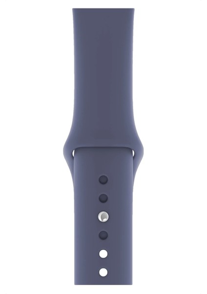 Watch 2 3 4 5 6 7 8 9 Se 42 44 45 49MM Uyumlu Spor Silikon Kordon Lavanta Gri