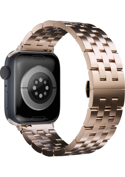 Watch 2 3 4 5 6 7 8 9 Se 42 44 45 49MM Uyumlu Brave Çelik Kordon Rose fiyatları