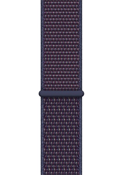 Watch 2 3 4 5 6 7 8 9 Se 38 40 41MM Uyumlu Spor Loop Kordon Indigo