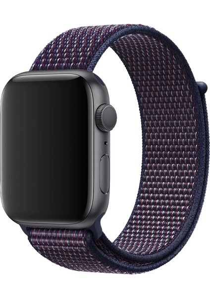 Watch 2 3 4 5 6 7 8 9 Se 38 40 41MM Uyumlu Spor Loop Kordon Indigo fiyatları