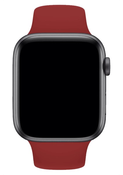 Watch 2 3 4 5 6 7 8 9 Se 42 44 45 49MM Uyumlu Spor Silikon Kordon Falu Kırmızı modelleri