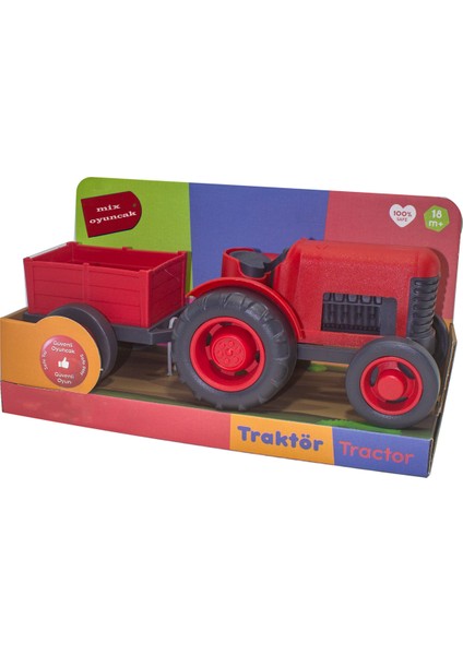 Oyuncak Traktör Ilk Traktörüm Römorklu 33 cm