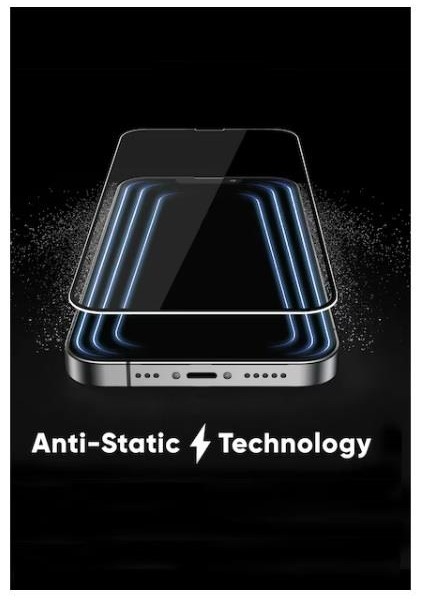 iPhone 12 Pro Uyumlu Anti-Statik 9d Full Cover Temperli Cam Ekran Koruyucu fiyatları